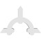 Ekena Millwork Ericson Architectural Grade PVC Gable Bracket, 36"W x 24"H x 4"D x 4"F, 16/12 Pitch GBP036X24X0404ERI00 - alternate 5